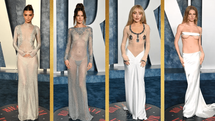 Naked Dresses That Stole the Oscars tempt