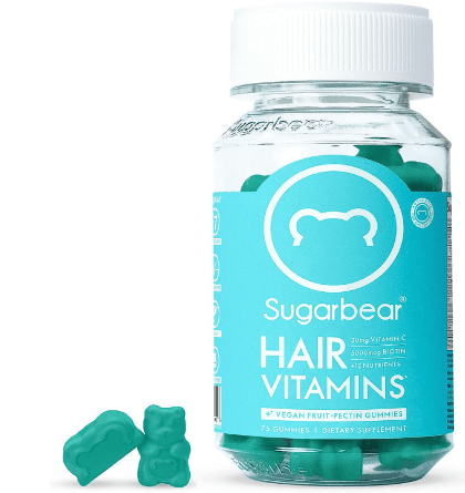 Sugarbear Hair Vegan Vitamin Gummies for Normal Hair Growth Vitamin C