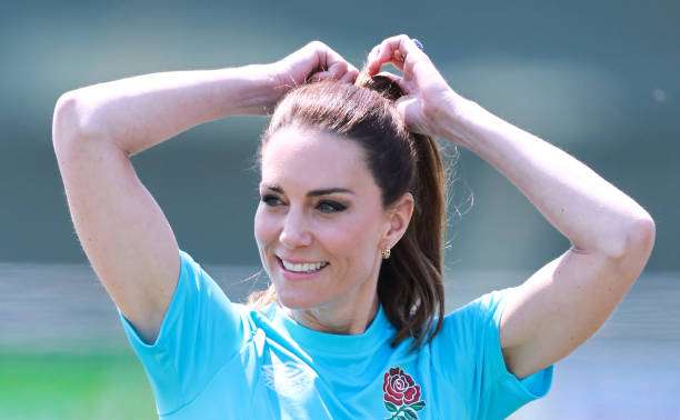 Kate Middleton’s Sporty Ponytail