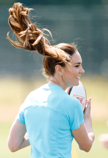 Kate Middleton’s Sporty Ponytail