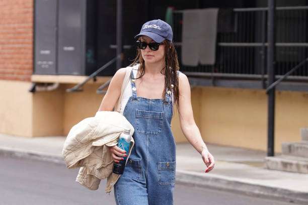 Olivia Wilde Curtain Bangs for Summer