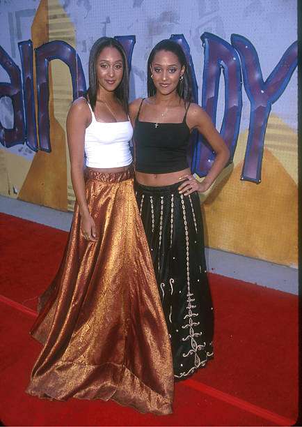 Tia and Tamera Mowry's Silk Presses on Throwback Photos