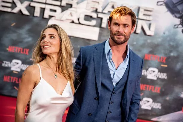 Chris Hemsworth and his wife Elsa Pataky